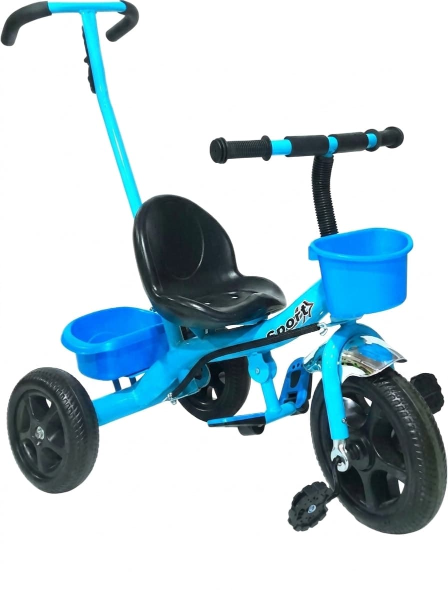 Triciclo Infantil con Barra de Empuje