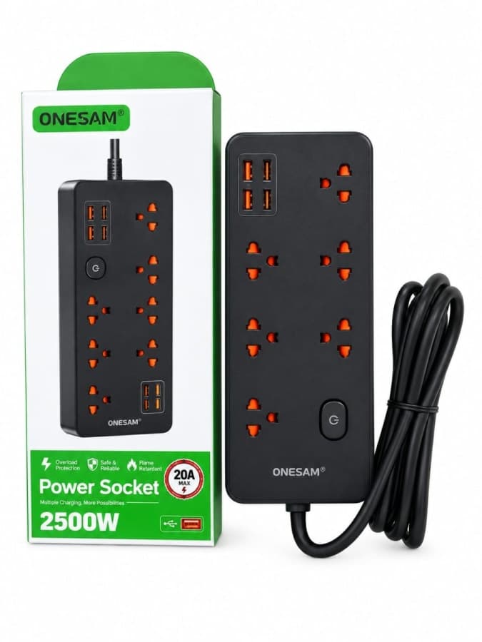 Prolongación eléctrica inteligente ONESAM Power Socket (2500W / 20A)